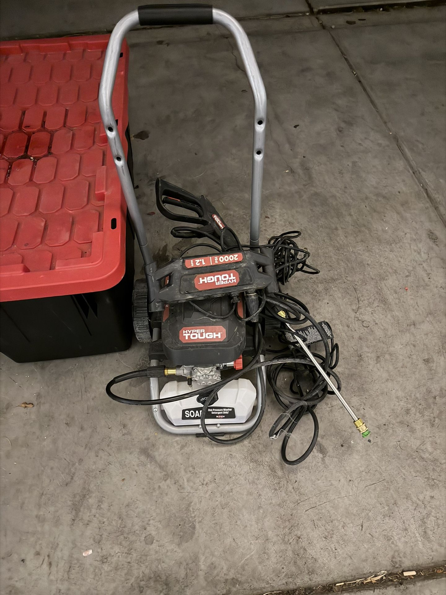 ELECTRIC PRESSURE WASHER