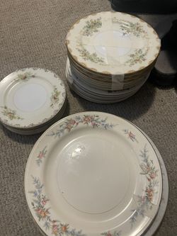 Assorted Vintage floral Dishware