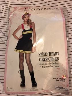 Girl Firefighter Costume S/M