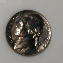 1962 GEM PROOF Jefferson Nickel Slabbed 