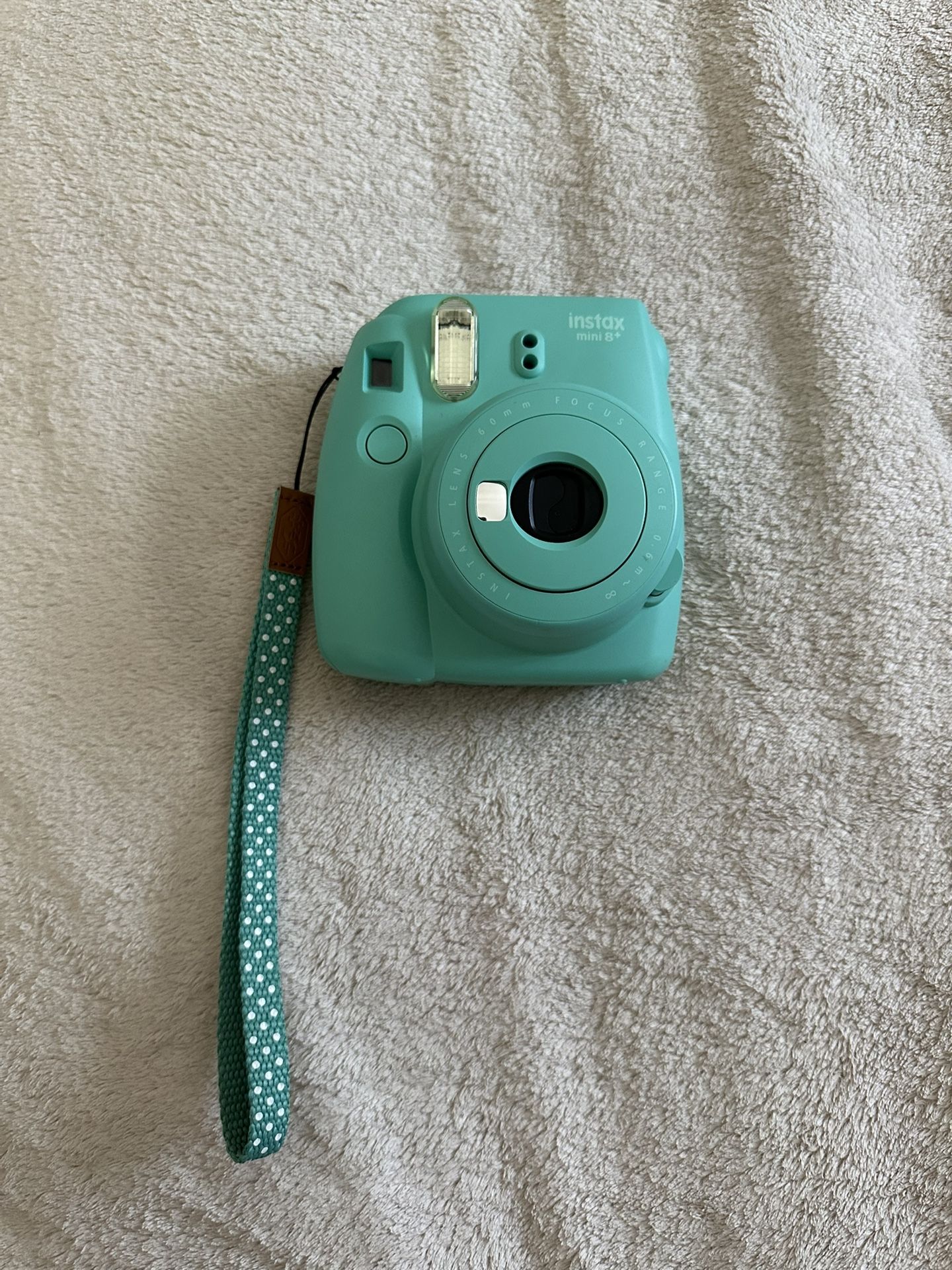 Turquoise Tiny Polaroid Camera Fuji Film Instax Mini Polaroid Camera