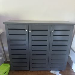 Gray Cabinet 