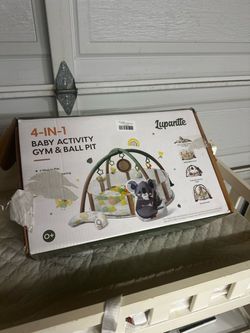 Lupantte 4-in-1 Baby Activity Gym & Ball Pit