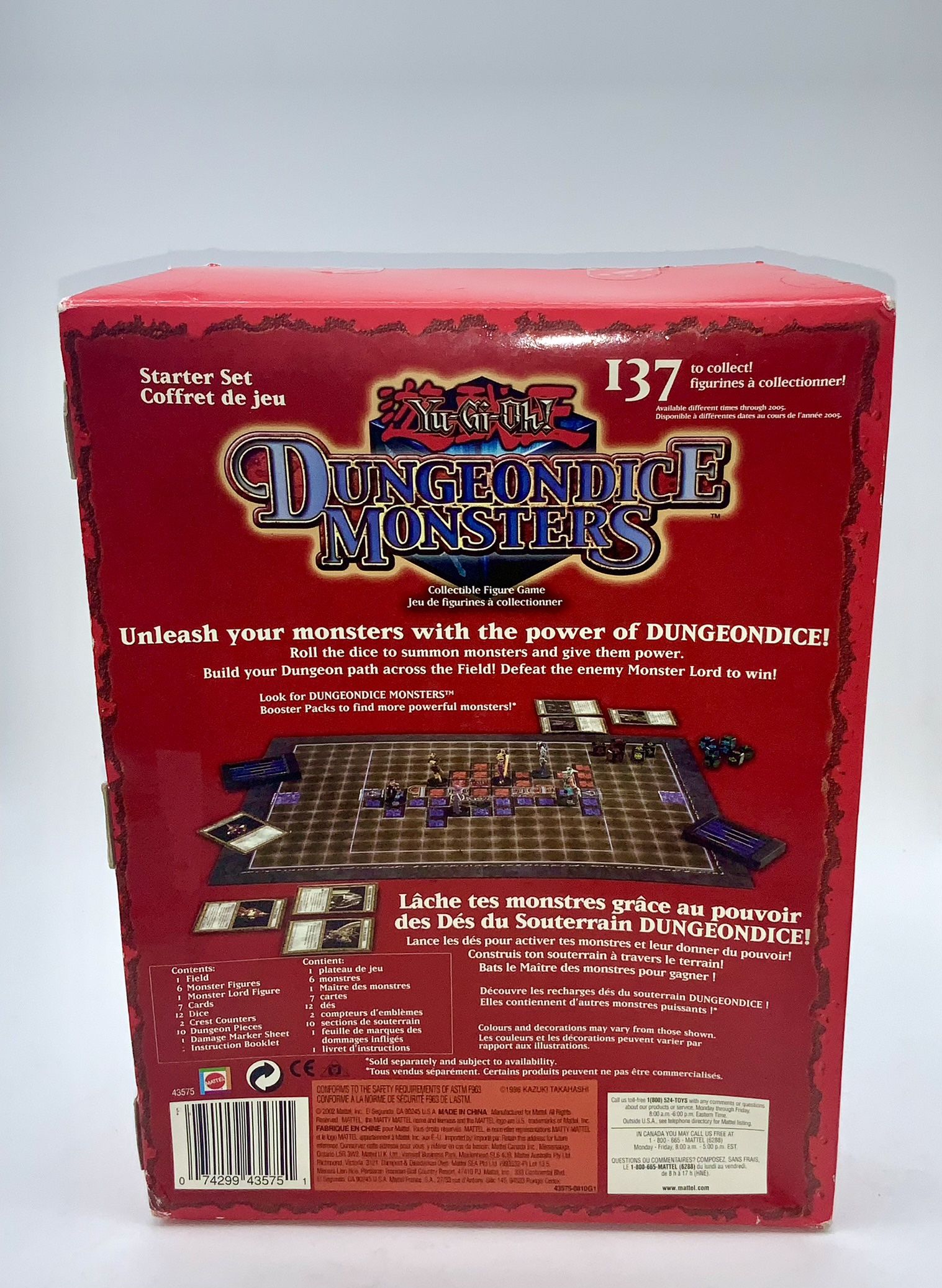 Yu-Gi-Oh Dungeon Dice Monsters Game Starter Set New Mattel 43575 