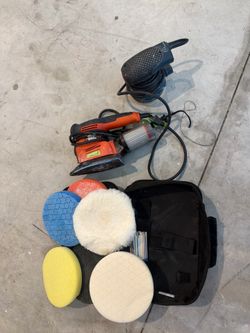 Bosch and black and decker sanders with sandpaper !