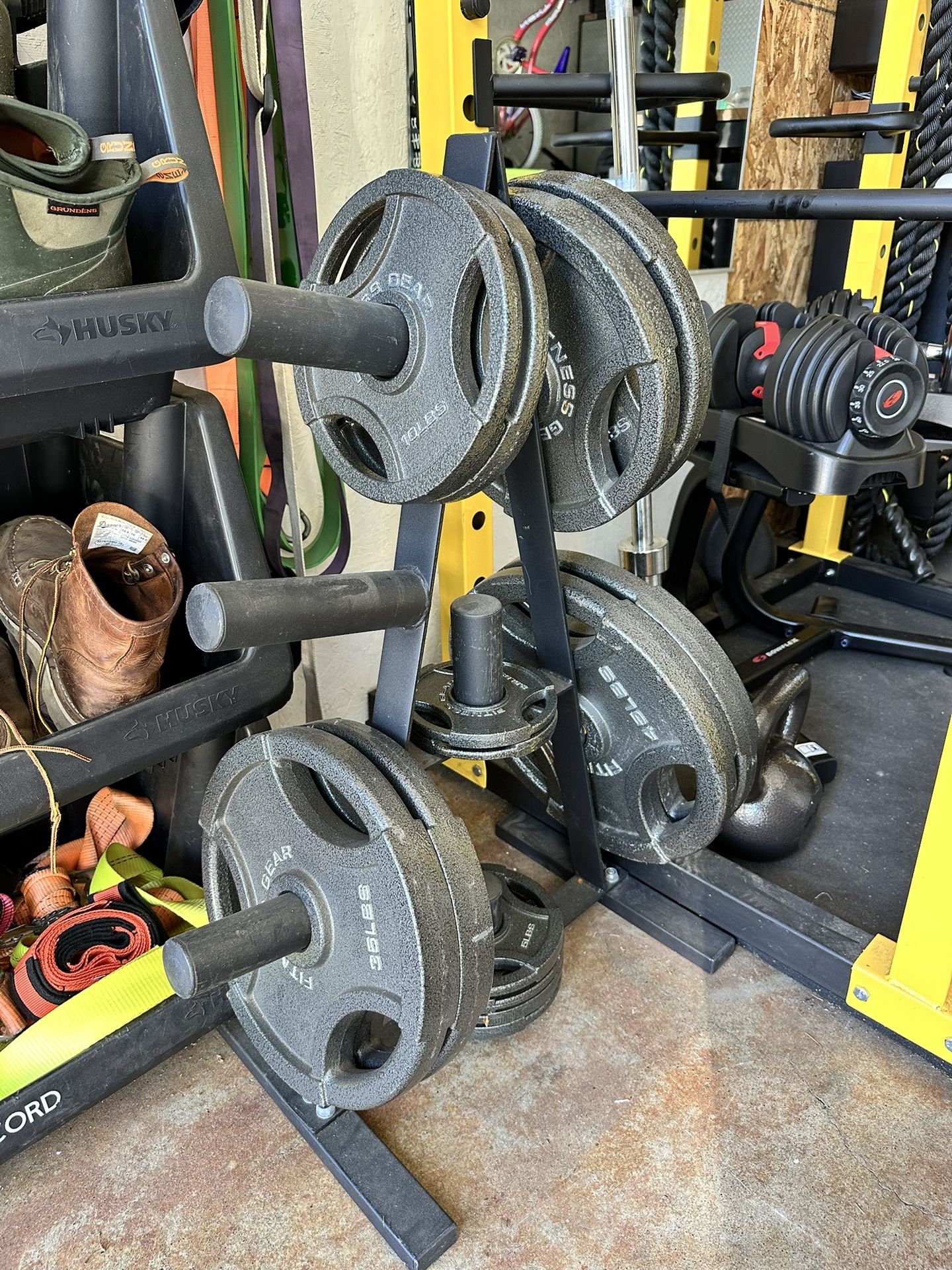 Set Of Weight Plates (230 Lbs)