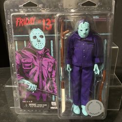 NECA NES Jason Voorhees 8-BIT Friday The 13th Video Game Clothed Figure Brand New