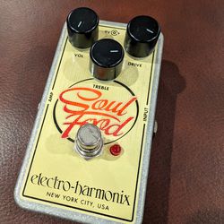 Electro-Harmonix Soul Food Overdrive effects pedal 