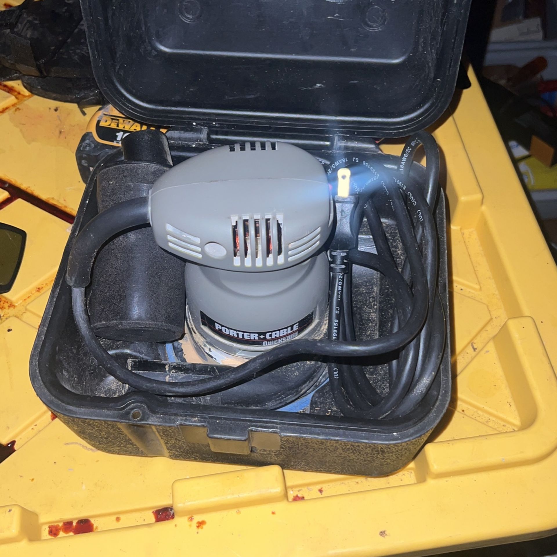 porter cable model 333 palm sander 5’