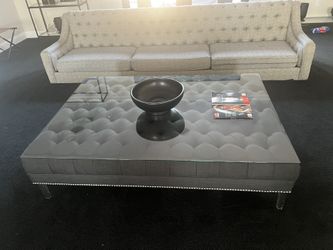 Custom Grey Coffee Table Custom Grey Sofa  