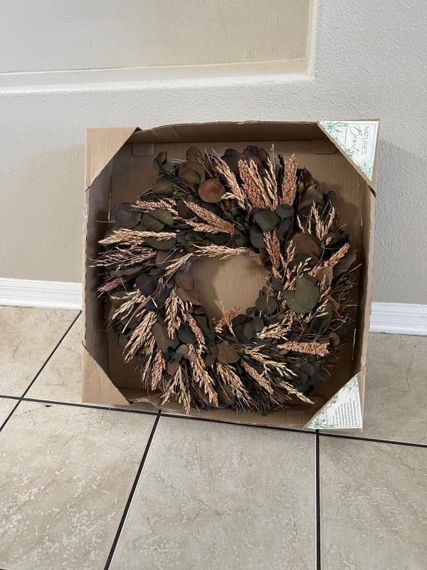Fall Wreath For Door- New