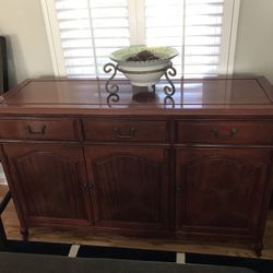Vintage Solid Rosewood Sideboard