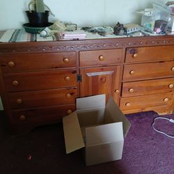 Soild Wood Dresser Set