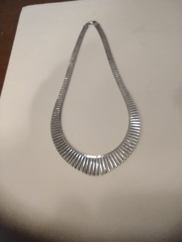 Fifty Year Old Sterling Silver Necklace