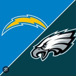 EAGLES VS CHARGERS TICKET