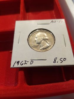1962 D Quarter