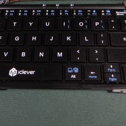 iClever Foldable Bluetooth Keyboard BK08 with Touchpad 