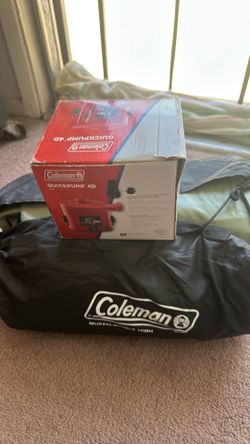 Sleeping bag W/pump
