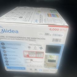 Midea 6000BTU AIR CONDITION With Remote