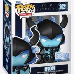 Funko Pop! Solo Leveling Iron #2021 Amazon Exclusive