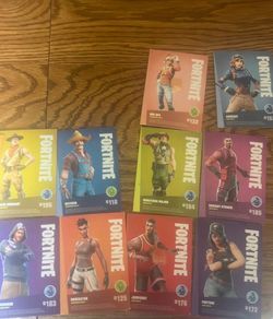 Selling Fortnite cards