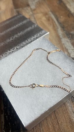Curb Cuban Anklet/bracelet
