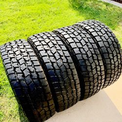 New 275/70r18 [33x11.0r18] Big O Big Foot A/T II 10 Ply Load E 100% Tread