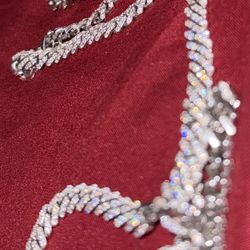 20’ Cuban Moissanite  Diamond