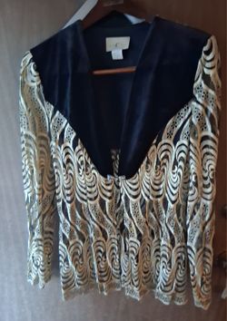 CICCI EMBROIDERED LACE JACKET