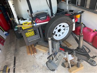 Heavy duty 5 x 8 trailer
