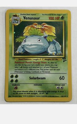 Venusaur 018/130 Base Set 2 Holo