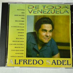 Alfredo Sadel - De Toda Venezuela CD VG - LEON RARE