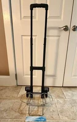 Brand New, Never Used Folding Luggage Cart 88lbs Load Capacity Compact & Lightweight.