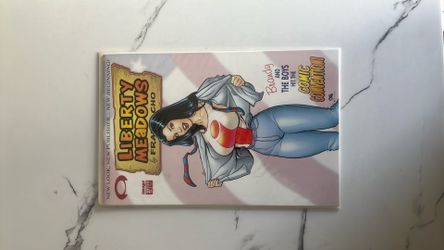 Liberty Meadows comic books(by frank cho)