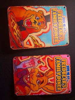 FNaF metal posters