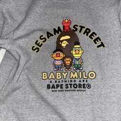 Bape Sesame Street Crew neck 