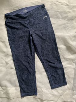 Spalding blue yoga pants speed dri workout pants size small