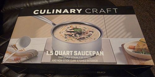Culinary craft 1.5 quart saucepan