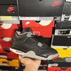 Jordan Bred 4 Reimagined size 11 USED But Clean