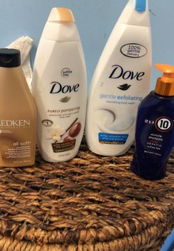 new products! body wash, shampoo and conditioner