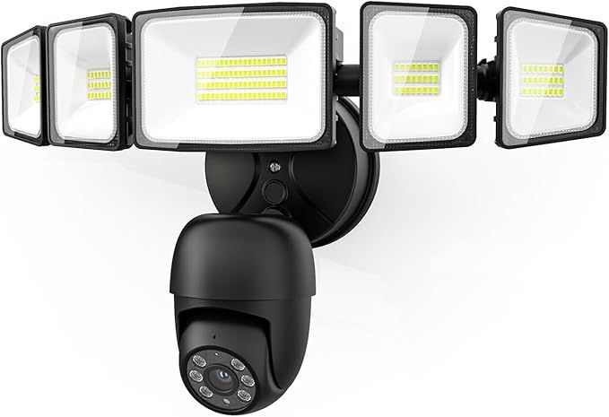 Floodlight Camera Outdoor Wired