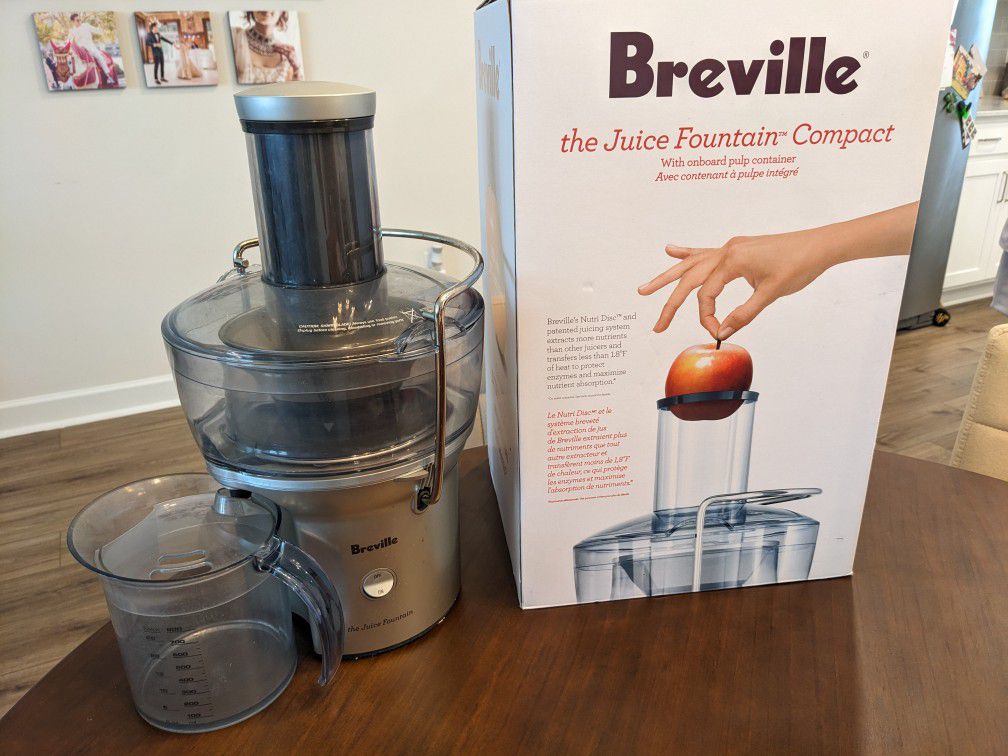 Breville Juice Fountain Compact Electric Juicer