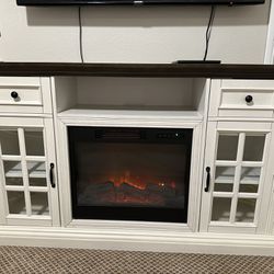 Fireplace TV Stand