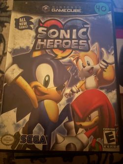 Sonic heroes GameCube