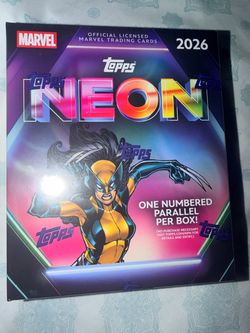 Topps marvel neon mega