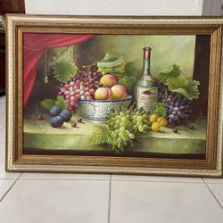 Dining Fruit Painting