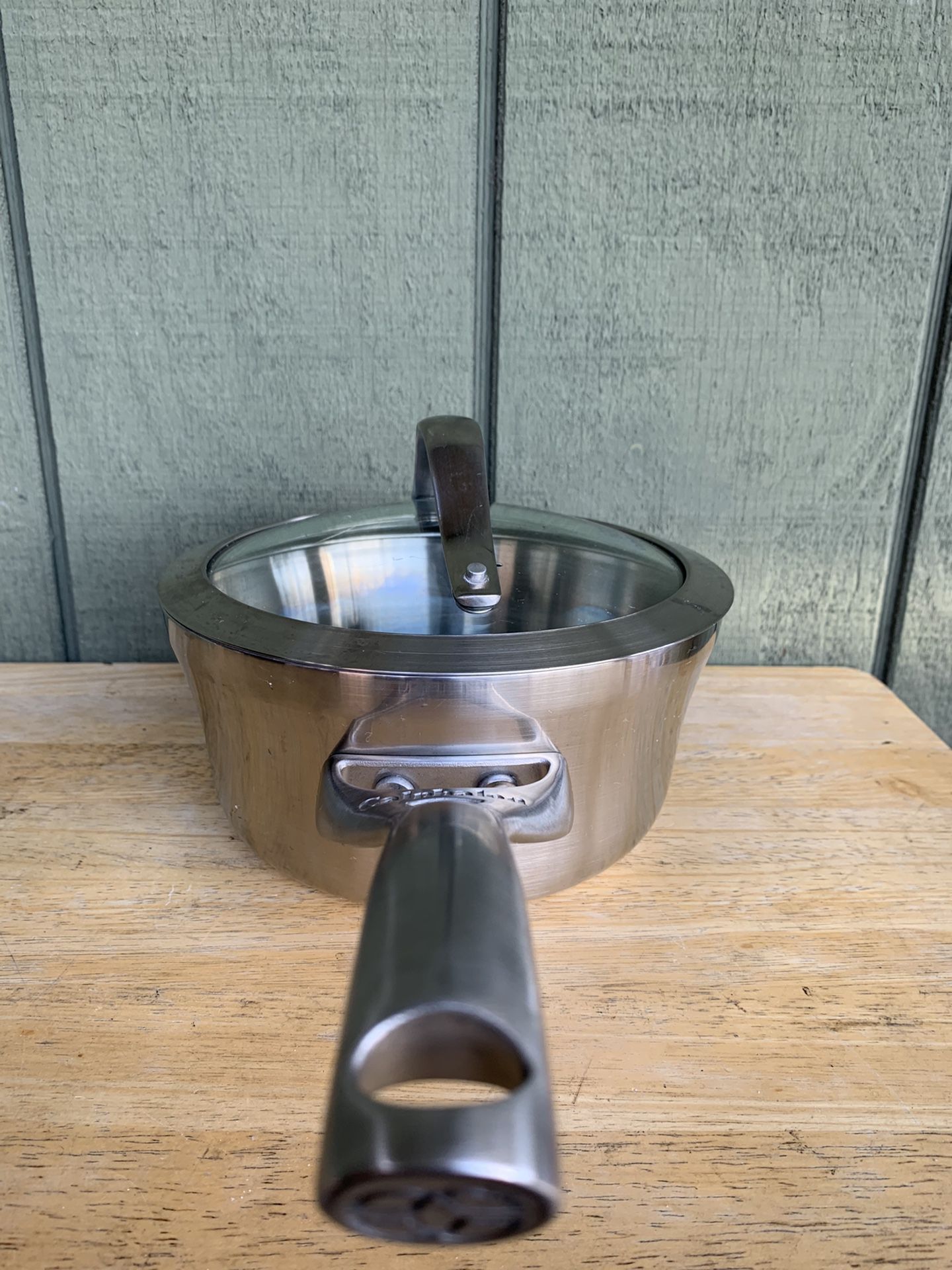 Delmonico's 1.75 Quart Stainless Steel Saucepan with Pour Spout & Lid for  Sale in Jersey City, NJ - OfferUp
