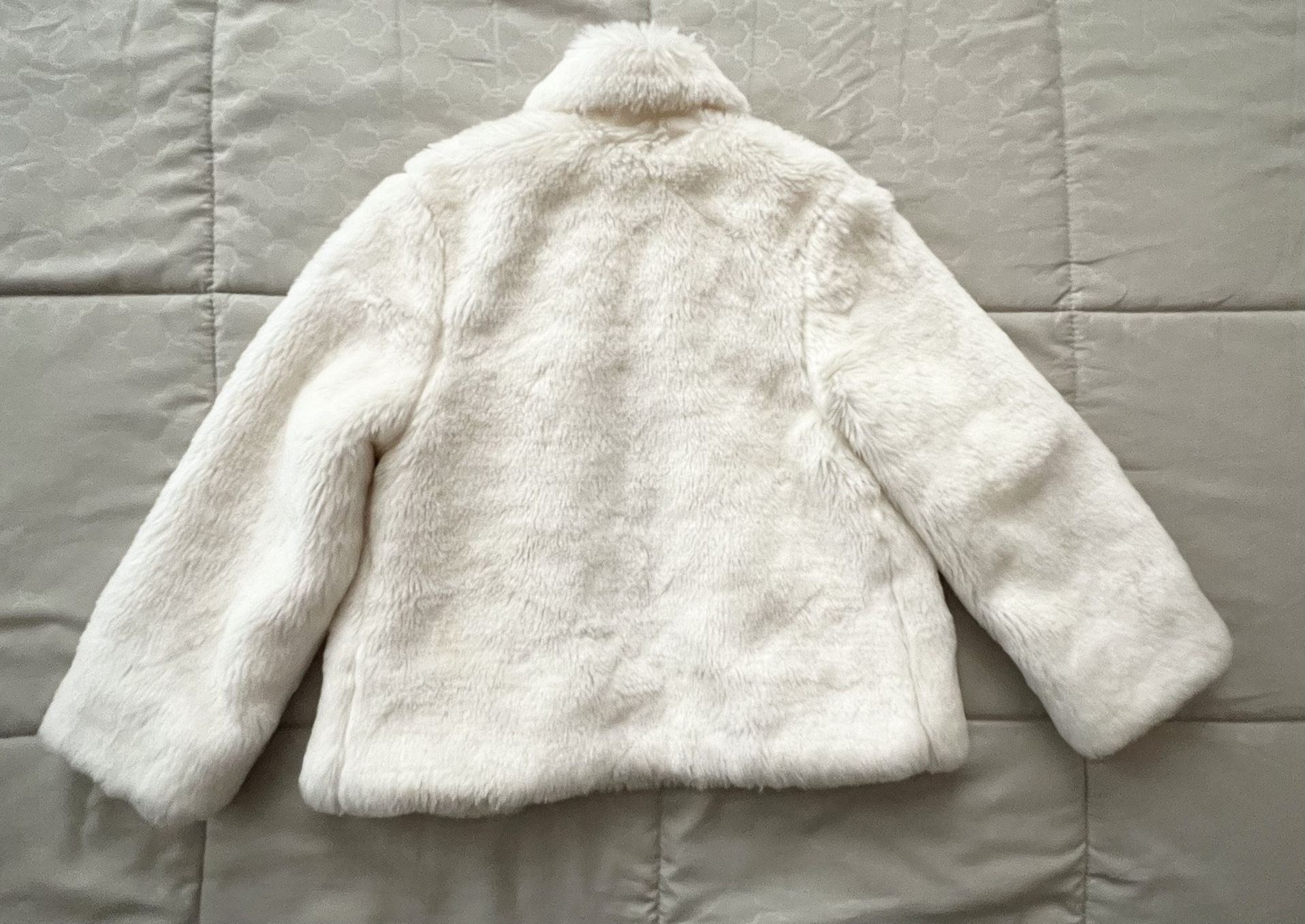 2T-3T Toddler Girl- Faux Fur Coat And Vest