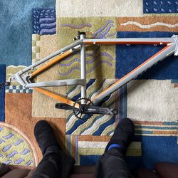 Nishiki Colorado Frame upgraded .