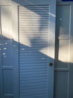 interior louvered door solid wood.